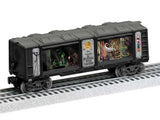 Aquarium Car - 3-Rail - Ready to Run -- Nightmare Before Christmas Zero (gray, black)-2