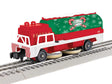 Operating Track Cleaning Car - Ready to Run - 3-Rail -- North Pole Central (green, red, white)