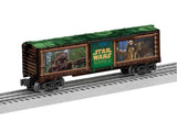 Steel Boxcar - 3-Rail - Ready to Run -- Star Wars(TM) Return of the Jedi Ewoks-1