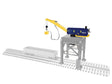 Gantry Crane - Command Control -- Assembled - US Navy #101794 (gray, blue, yellow)