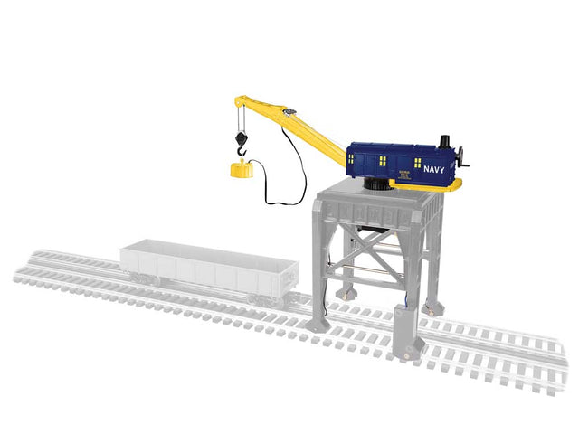 Gantry Crane - Command Control -- Assembled - US Navy #101794 (gray, blue, yellow)