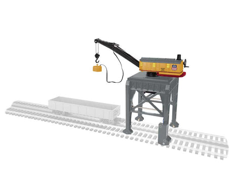 Gantry Crane - Command Control -- Assembled - Union Pacific #18062 (gray, yellow, black, red)