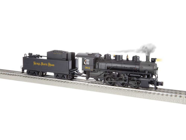 USRA 0-6-0 - 3-Rail w/Legacy Sound, Control & Smoke -- Nickel Plate Road #384 (black, graphite, yellow)