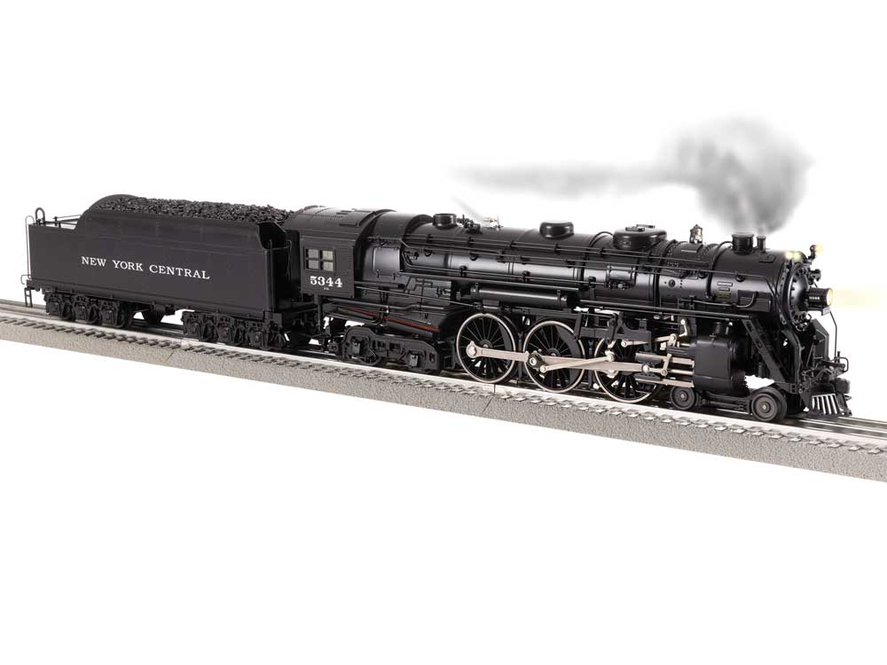 Class J1E 4-6-4 Hudson - 3-Rail - Legacy Sound, Control & Smoke - Vision -- New York Central #5344 (black)-1