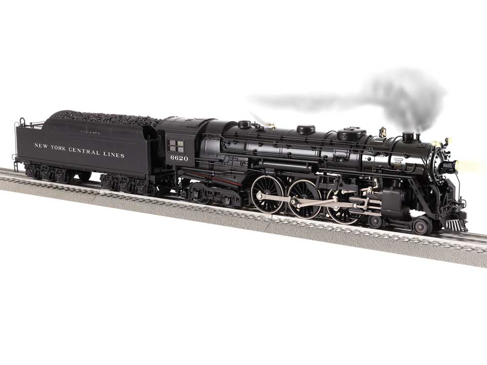 Class J1E 4-6-4 Hudson - 3-Rail - Legacy Sound, Control & Smoke - Vision -- New York Central #6620 (black, Lines Lettering)