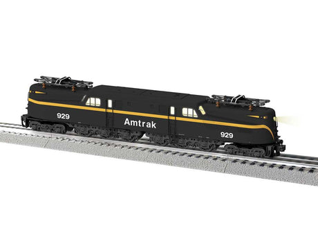 GG1 Electric - 3-Rail w/Legacy Sound & Control - Vision -- Amtrak #929 (black, yellow)