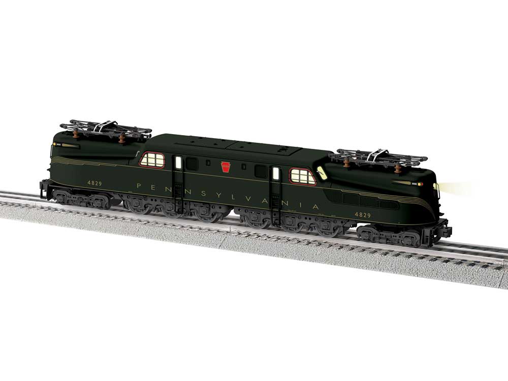 GG1 Electric - 3-Rail w/Legacy Sound & Control - Vision -- Pennsylvania Railroad #4829 (Brunswick Green, feathered gold stripes)