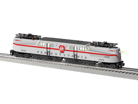 GG1 Electric - 3-Rail w/Legacy Sound & Control - Vision -- Pennsylvania Railroad #4866 (silver, red, black)