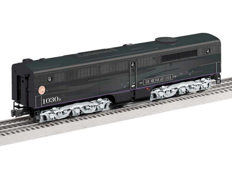 Alco PB - 3-Rail Unpowered wSuperBass -- Halloween #1030B (Midnight Flyer, black, purple)