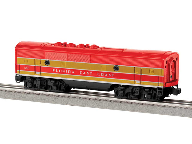 EMD F3B - 3-Rail - LionChief 2.0 Sound and Control -- Florida East Coast (red, yellow)