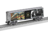 Steel Boxcar - 3-Rail - Ready to Run -- Orange Blossom Special 100th Anniversary (silver car)-2