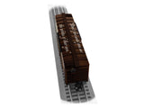 Steel Boxcar - 3-Rail - Ready to Run -- Battle of Bunker Hill 250th Anniversary (brown car)-2