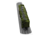 Steel Boxcar - 3-Rail - Ready to Run -- Wings of Angels - Katherine (green car)-2