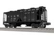 Class AC-2 2-Bay Covered Hopper - 3-Rail - Ready to Run -- Delaware, Lackawanna & Western #18506 (black, white)