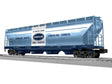 ACF 4-Bay Covered Hopper - 3-Rail - Ready to Run -- Cumberland Chemical SHPX #52206 (blue, black, white)