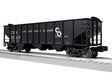 3-Bay Hopper Peaked Ends - Scale 3-Rail - Ready to Run -- Chesapeake & Ohio #101241 (black, white, Progress Logo)