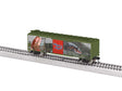 40' Steel Flat-End Boxcar - Ready to Run -- Wings Of Angels Jessamyne Rose (olive, Pin-Up Girl Art)-1