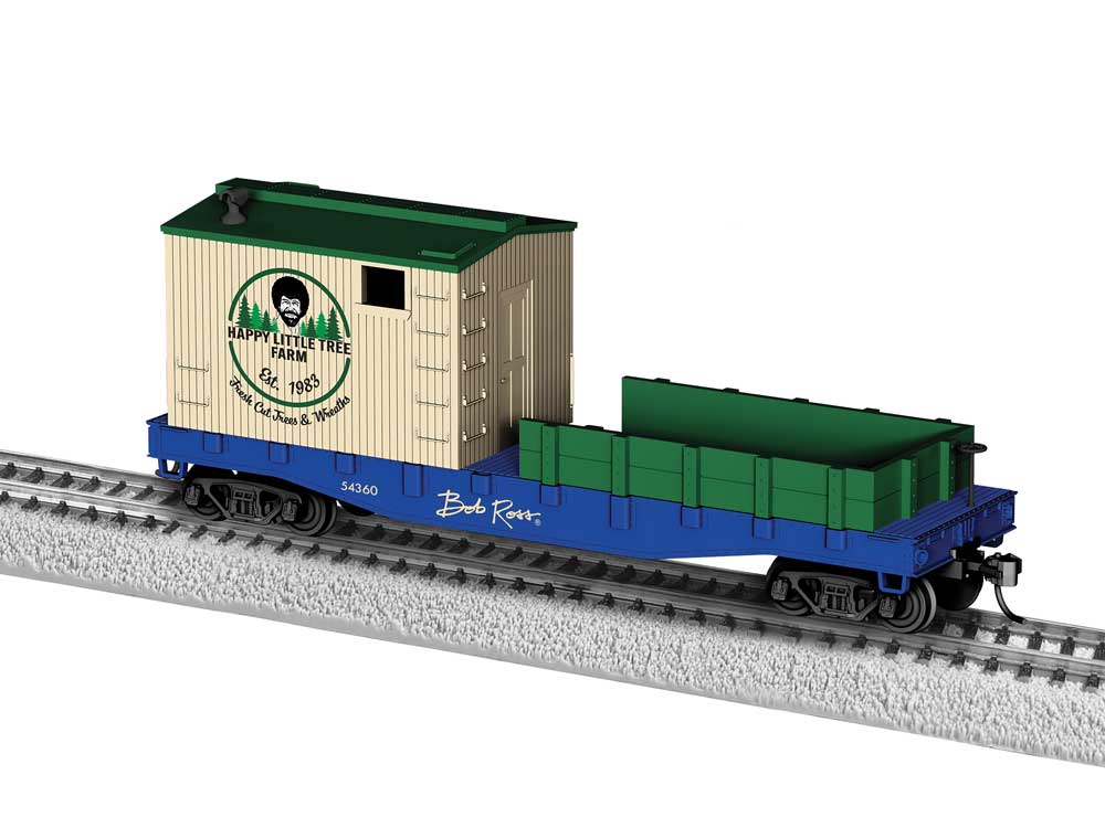Work Caboose - Ready to Run -- Bob Ross #54360 (blue, green, beige)