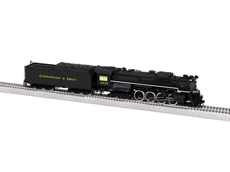 2-8-4 Kanawha - Standard DC -- Chesapeake & Ohio #2727 (black, graphite, yellow)