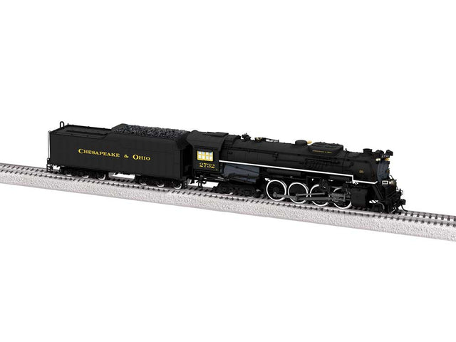 2-8-4 Kanawha - Standard DC -- Chesapeake & Ohio #2732 (black, graphite, yellow)