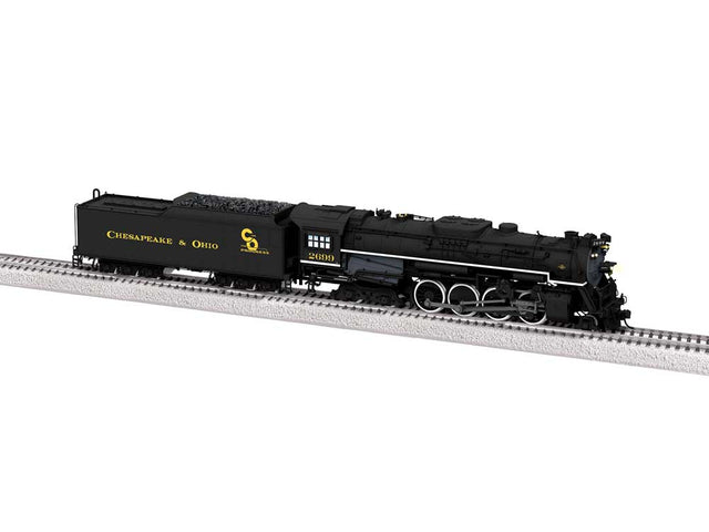 2-8-4 Kanawha - Standard DC -- Chesapeake & Ohio #2699 (Ex-PM, black, graphite, yellow, Progress Logo)