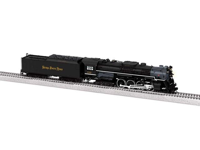 2-8-4 Berkshire w/Mars Light - Standard DC -- Nickel Plate #757 w/Mars Light (black, graphite, yellow)