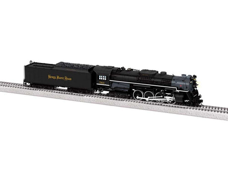 2-8-4 Berkshire w/Mars Light - Standard DC -- Nickel Plate #763 w/Mars Light (black, graphite, yellow)