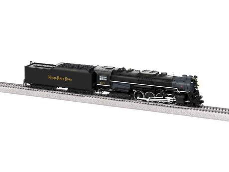 2-8-4 Berkshire - Standard DC -- Nickel Plate #765 (black, graphite, yellow)