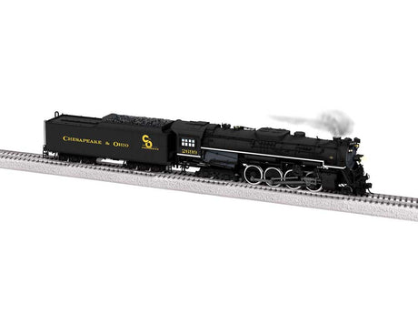 2-8-4 Kanawha - Sound and DCC -- Chesapeake & Ohio #2699 (Ex-PM, black, graphite, yellow, Progress Logo)