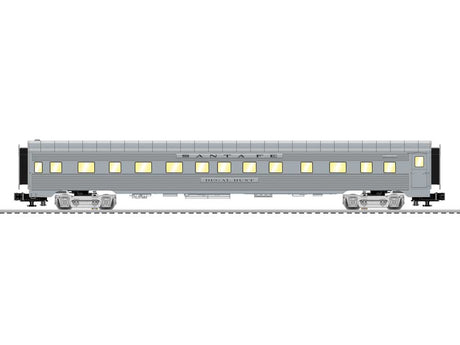 Santa Fe Super Chief Super Train-Only Set  - 3-Rail - Legacy Sound and Control -- 2 EMD F3A, Unpowered F3B SuperBass, 8 Cars-4