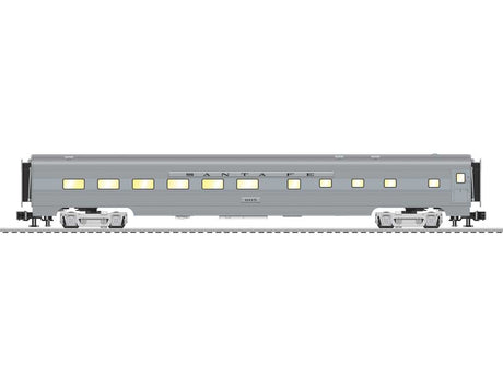 Santa Fe Super Chief Super Train-Only Set  - 3-Rail - Legacy Sound and Control -- 2 EMD F3A, Unpowered F3B SuperBass, 8 Cars-6