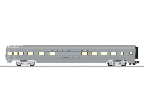 Santa Fe Super Chief Super Train-Only Set  - 3-Rail - Legacy Sound and Control -- 2 EMD F3A, Unpowered F3B SuperBass, 8 Cars-8