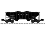 Reading King Coal Train-Only Set - 3-Rail - Legacy Sound, Smoke and Control -- T-1 4-8-4 #2128, 7 Mixed Hoppers, Caboose (Mixed Schemes)-3