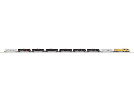 Union Pacific Ethanol Train-Only Set - 3-Rail - Legacy/Vision Sound and Contro -- GE C44-9W #9696 (Patched Ex-C&NW), 2 PS-2CD Hoppers, 6 Tank Cars