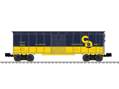 Mighty Allegheny Train-Only Set - 3-Rail - Legacy Sound, Smoke and Control -- C&O  #2128, 12 Mixed Freight Cars, Caboose (Mixed Schemes)-4