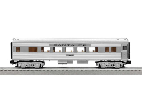 Super Chief Set - 3-Rail - LionChief+ 2 Bluetooth 5 Sound & Control -- Santa Fe F7A, 2 Cars, FasTrack Oval, Wireless Controller-3