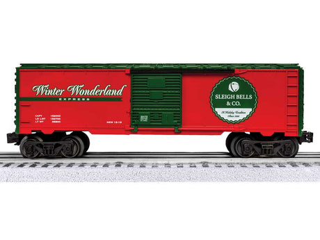 Winter Wonderland Christmas Set - LionChief w/Bluetooth 5.0 Sound and Control -- Steam Loco, 3 Cars, FasTrack Oval, Controller-4