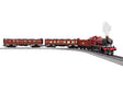 Harry Potter Christmas Set - 3-Rail - LionChief+ 2 Bluetooth 5 Sound & Control -- Hogwarts Express 4-6-0, 2 Cars, FasTrack Oval, Wireless Controller