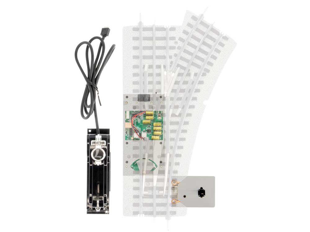 Turnout Power/Control Add-On Kit - FasTrack(R) -- Includes Command Control Turnout Motor and Controller-2