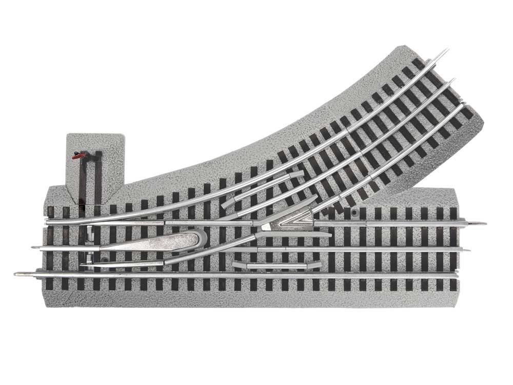 O-31 Manual Turnout - FasTrack(R) -- Left Hand