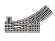 O-36 Manual Turnout - FasTrack(R) -- Left Hand