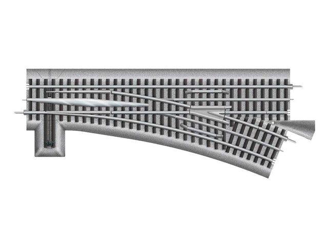 O-72 Manual Turnout - FasTrack(R) -- Left Hand
