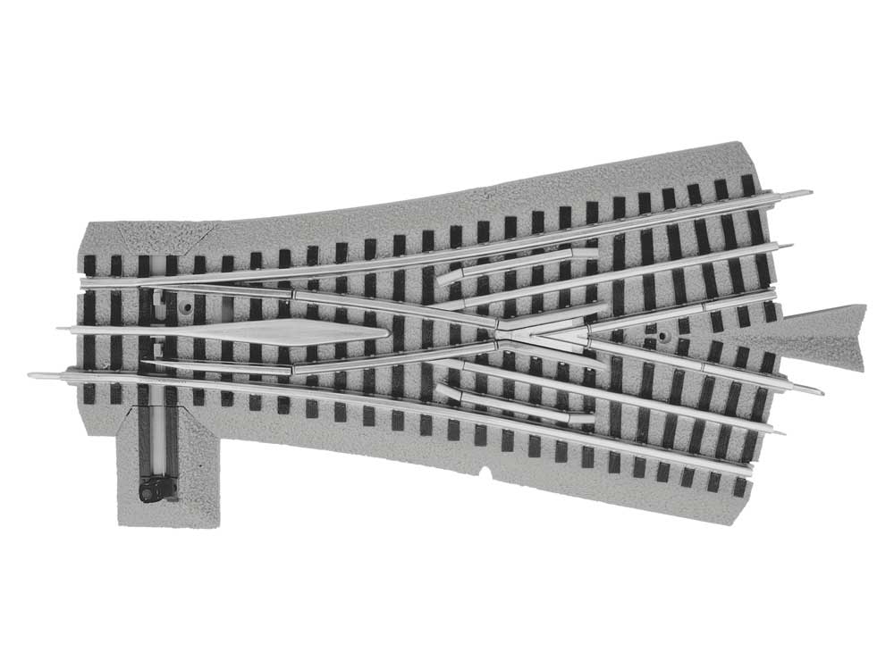 O-72 Manual Turnout - FasTrack(R) -- Wye