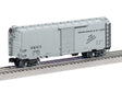 PS-1 Boxcar - 3-Rail - Ready to Run -- Minneapolis & St. Louis #1000 (aluminum, black, Peoria Gateway Slogan)