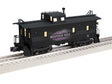 Class CA-1 Wood Caboose - 3-Rail - Ready to Run -- Whispering Rails Halloween #31 (black)