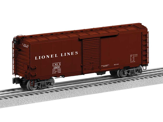 40' PS-1 Boxcar - 3-Rail - Ready to Run -- Lionel Lines #1900 (Boxcar Red)-1