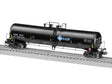 30,000-Gallon Tank Car - 3-Rail - Ready to Run -- Archer-Daniels-Midland ADMX #29247(black, blue, white, Molecule Logo)