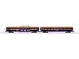 18" Sleeper, Dome Set - 3-Rail - Ready to Run -- Whispering Rails Halloween (glow-in-dark, black, orange, purple)-1