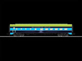 18" Streamlined Diner with StationSounds - 3-Rail - Ready to Run -- Whispering Rails Halloween Chalice (glow-in-dark, black, orange, purple)-2