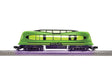 Phantom Coach - 3-Rail - Ready to Run -- Area 51 (green, black)